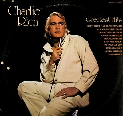 #ad Charlie Rich Vinyl LP RCA Victor Records 1975 AHL1 0857 Greatest Hits NM $6.99