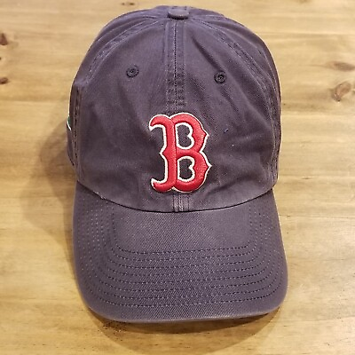 Boston Red Sox Hat Cap Strap Back Blue Scotts Turf Grass Ground Crew One Size $11.16