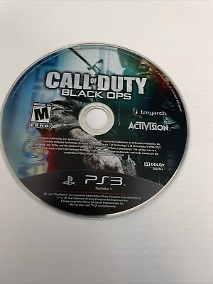 Call Duty Black Ops Ps3 Loose Disc $5.00