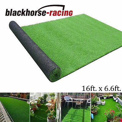 16x6.6 ft Artificial Grass Mat Synthetic Landscape Fake Lawn Pet Dog Turf Garden $71.65