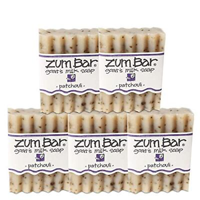 Zum Bar Goat#x27;s Milk Soap Patchouli 5 Count Pack of 1 $40.37