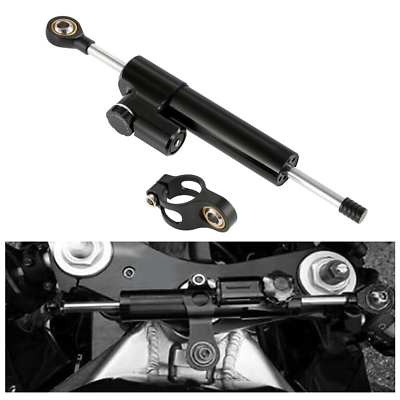 #ad CNC Adjustable Steering Damper Stabilizer for BMW F650GS K1200R R1200GS S1000RR $51.76