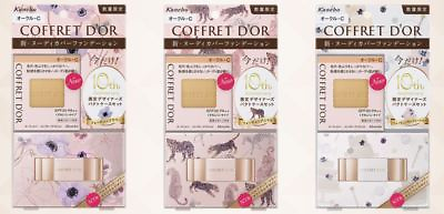 Kanebo Coffret D#x27;or Nudy Cover Long Keep Pact UV Set Fortune Collection $25.49