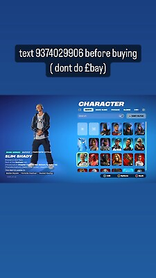 #ad 130 skin fn stacked slim shady rick xbox pc ps4 DESCRIPTION BEFORE BUYING $70.00