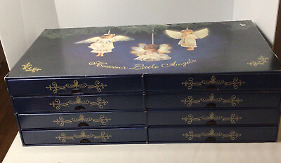 Bradford Ex Heavens Little Angels Ornament Garden Memories Boxed w COA Complete $285.00