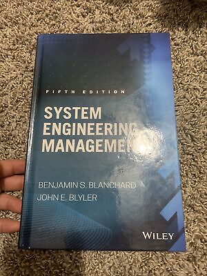#ad Wiley Series in Systems Engineering and Management Ser.: System Engineering... $135.00