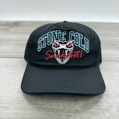 #ad Stone Cold Steve Austin WWF WWE Snake Snapback Hat Cap Black $33.99