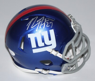 #ad Rodney Hampton Signed Giants Mini Speed Helmet JSA COA Super Bowl XXV Champ $109.95