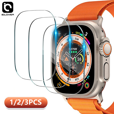 #ad For Apple Watch Ultra 2 3D Edge Tempered Glass Full Screen Protector iWatch 49mm $6.99