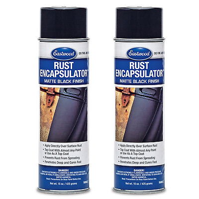 #ad Eastwood Rust Encapsulator Aerosol 15 Oz Black 2 Pack $59.99