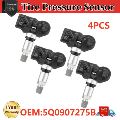 #ad 4X Tire Pressure Sensors For Audi Volkswagen Porsche TPMS 433MHz 13 20 NEW $52.77
