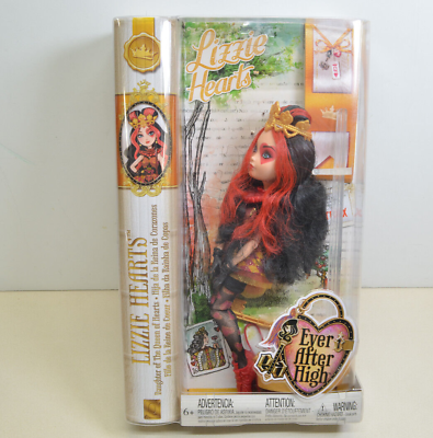 #ad EVER AFTER HIGH LIZZIE HEARTS Doll 2014 Mattel Netflix Exclusive Complete W Box $139.99