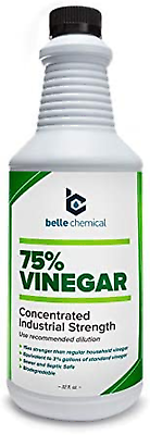 #ad 75% Pure Vinegar Concentrated Industrial Grade 32Oz $22.67