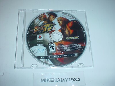 STREET FIGHTER IV game disc only in plain case for Sony Playstation 3 PS3 $9.84