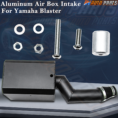 #ad High Flow Aluminum Air Box Airbox Intake For Yamaha Blaster $124.95