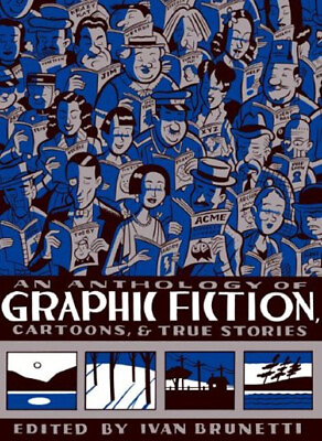 #ad An Anthology of Graphic Fiction Cartoons and True Stories Hardc $8.43