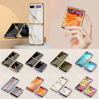#ad Ultra thin Phone Case Cover Protective Back Shell Skin for Samsung Galaxy Z Flip $18.11