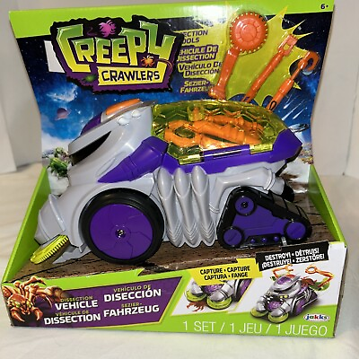 #ad Creepy Crawlers Dissection Vehicle Playset Comes 3 Double Ended Dissecting Tools $9.00