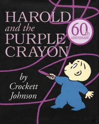 Harold and the Purple Crayon Hardcover By Johnson Crockett GOOD $4.04