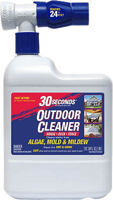 #ad 30 SECONDS Outdoor Cleaner for Stains from Algae Mold and Mildew 64 oz. $15.53