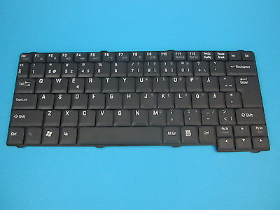 #ad Keyboard Sw Toshiba Satellite L10 L15 L25 L30 L35 Tecra L2 Swedish A000000470 $14.48