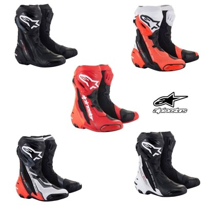 #ad 2024 Alpinestars Supertech R Vented Street Motorcycle Boots Pick Size amp; Color $569.95