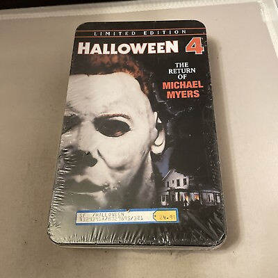 #ad Halloween 4 The Return of Michael Myers Limited Edition Tin NEW SEALED READ $49.95