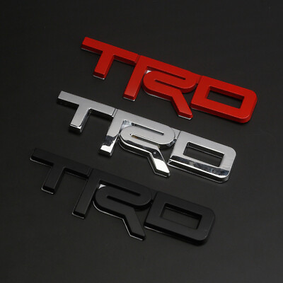 #ad For Toyota TACOMA TRD Black Painted Emblem NEW PT413 35120 02 $17.99