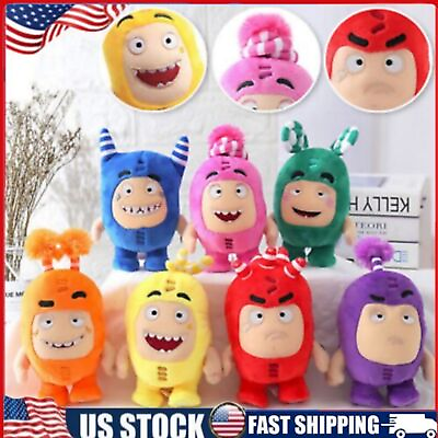 #ad Kawaii 18cm Cartoon Oddbods Plush Toy Dolls Soft Pogo Bubbles Jeff Slick Toy $6.07