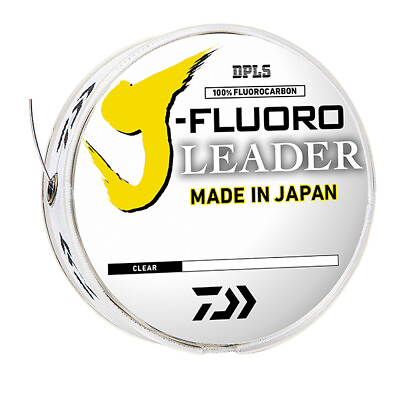 #ad Daiwa J Fluoro Fluorocarbon Leader Japanese Fluorocarbon Leader Material $18.48