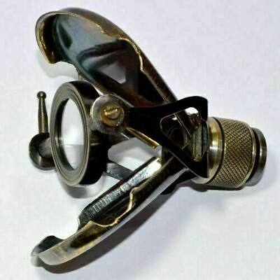 #ad Monocular Nautical Antique Brass Binocular Telescope Vintage Spyglass $20.80