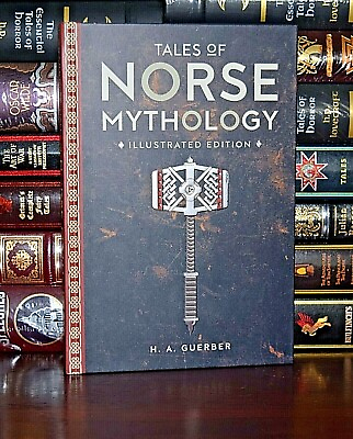 #ad NEW Tales of Norse Mythology Gods Heroes Illustrated Deluxe Hardcover Gift $19.65