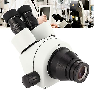 #ad 7X 45X Trinocular Microscope Lens Eyepiece Set With 0.5X2.0X Objective Lens $251.71