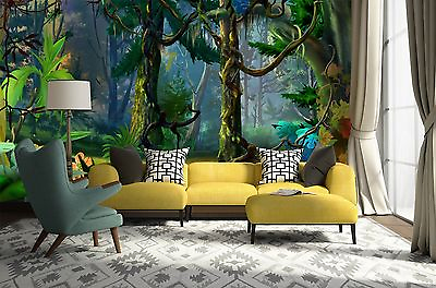 #ad 3D Fantasy forest 7785 Wall Paper Wall Print Decal Wall Deco Indoor Wall Murals $469.99
