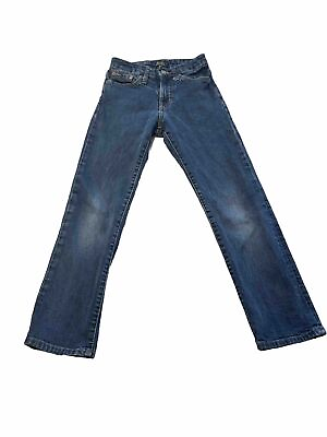 #ad Polo Ralph Lauren Jeans Boys 8 Blue Hampton Straight Leg Stretch Denim Medium $19.99