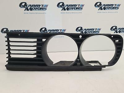 BMW Right Driver O S Twin Headlight Grille Fits 3 Series E30 1876092 GBP 35.00