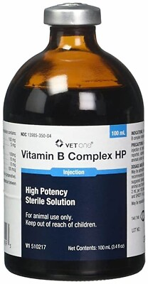 #ad Vitamin B Complex High Potency Cattle Swine Sheep 100 ml $17.50