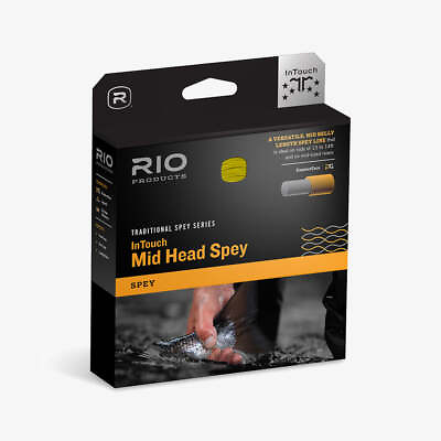 #ad RIO Intouch Mid Head Spey Fly Line 9 10 F $129.99