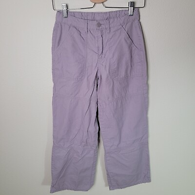 Art Class Girls Pants Wide Leg Utility Purple Size 12 100% Cotton #ad $6.00