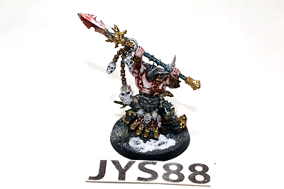 #ad Warhammer Warriors of Chaos Lord with Impaling Spear Well Painted JYS88 C $80.00