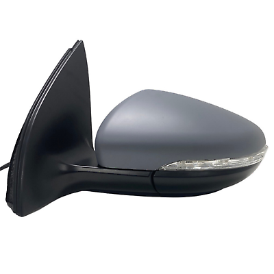 #ad Side Mirror for 2010 2014 Volkswagen GOLF R GTI Power Folding Primed Driver Side $98.50