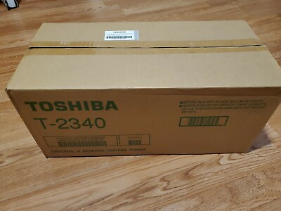 #ad TOSHIBA T 2340 BLACK Print Toner Cartridge CARTON OF 4 $140.00