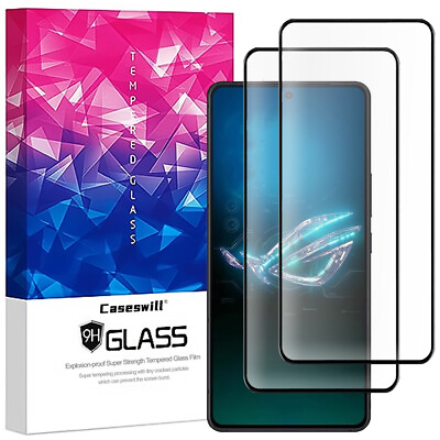 #ad Caseswill for Asus ROG Phone 8 8 Pro 9H Tempered Glass Full Screen Protector $8.98