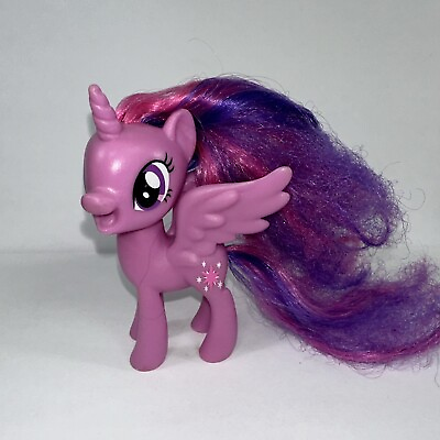 #ad My Little Pony Twilight Sparkle Pink 2016 3quot; Brushable Mane and Tail $8.95