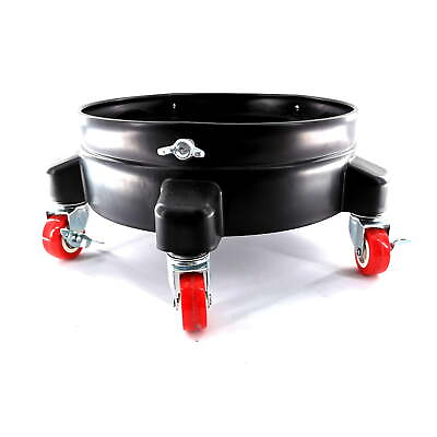 Heavy Duty 12 inch Auto Drive Durable Bucket Dolly Mop Wash Drum Cart Rolling. $14.56