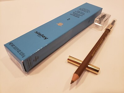 #ad #ad Sisley Paris Phyto Sourcils Perfect Eyebrow Pencil w Brush amp; Sharpener #2 Chata $42.99