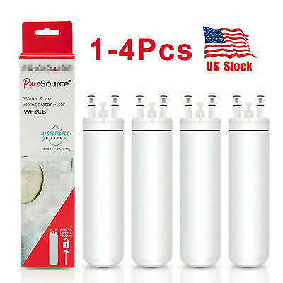 #ad 1 4pc Fit Frigidaire WF3CB Refrigerator PureSource 3 Water amp; Ice Filter US Stock $12.66