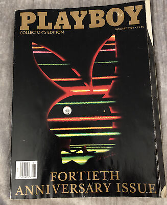 #ad Playboy Magazine Collector#x27;s Edition 40th Anniversary Issue January 1994 $13.50