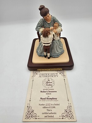 #ad Maud Humphrey Bogart LTD ED. Figurine quot;Mother#x27;s Treasuresquot; 1990 Vintage Heirloom $20.00