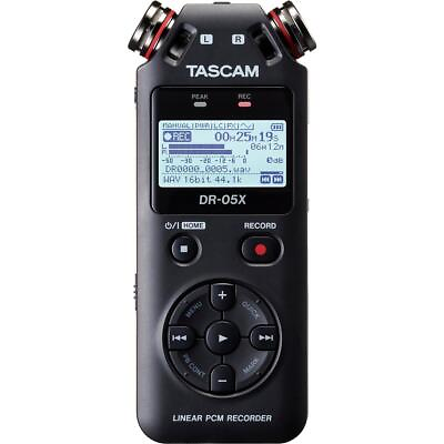 #ad Tascam DR 05X Stereo Handheld Digital Audio Recorder with USB Audio Interface $89.00